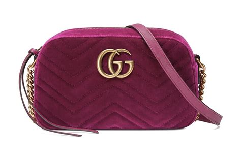 pink velvet gucci|gucci velvet bag fuchsia.